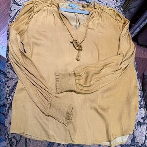 Elegant Mustard Blouse for Women